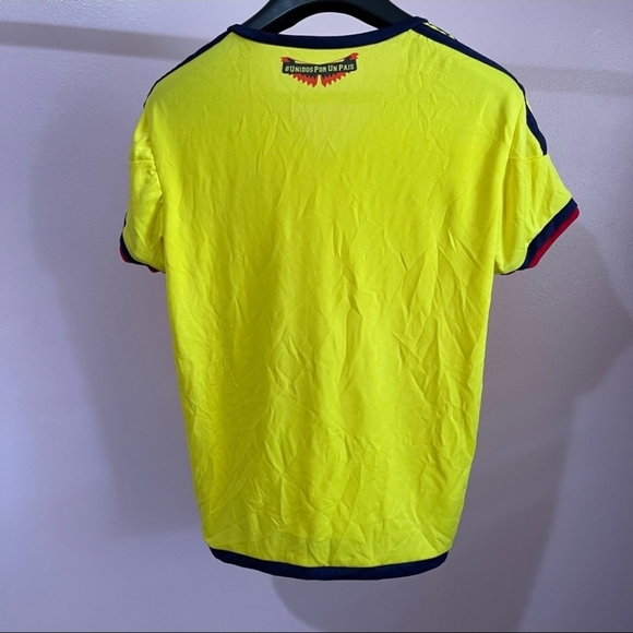 Vintage Adidas Columbian Football Shirt, Small - Picture 3 of 8